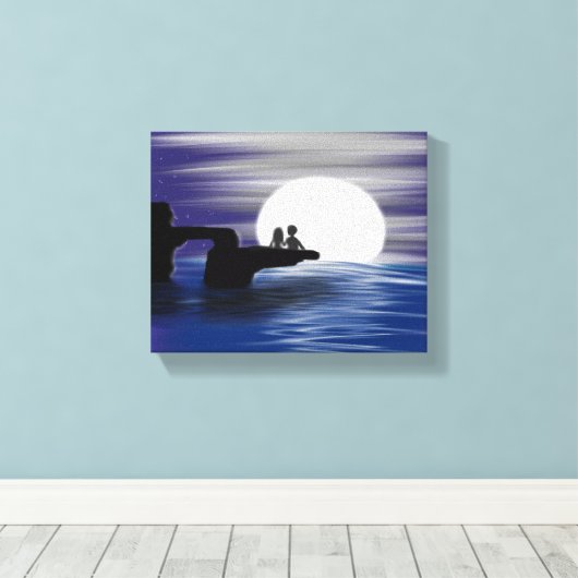 "Forever" Leinwanddruck (Insitu (Holzboden))