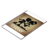 Forever Love 2 Notizblock (Linke Seite)