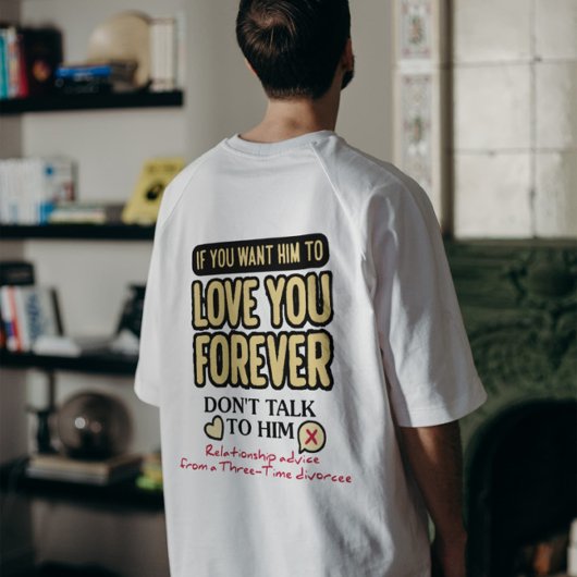 Forever Love Advice (von einer dreimal gescheitert Tri-Blend Shirt