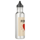 Forever Love Cup Edelstahlflasche (Links)