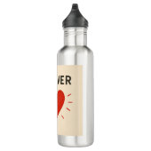 Forever Love Cup Edelstahlflasche (Rechts)