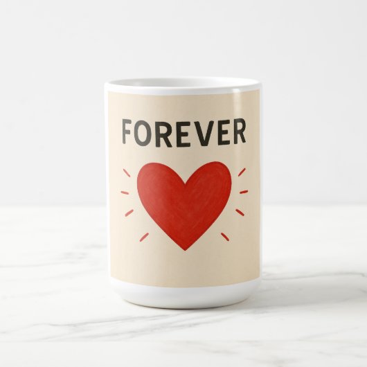 Forever Love Cup Kaffeetasse (Mittel)