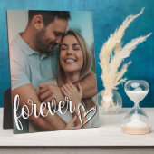 Forever Love Custom Foto Plaque Valentine's Day Fotoplatte (Seite)