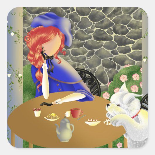 Forever Love Herzwärmender Aufkleber (Vorderseite)