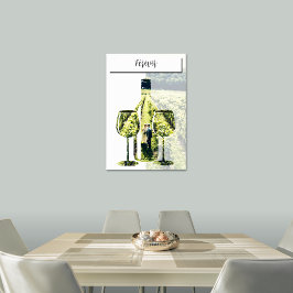 Forever Love im Weingarten, Stencil Custom Foto Poster