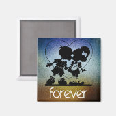 Forever Love Magnet (Vorderseite/Rückseite)