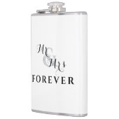 Forever Love Mr & Mrs Wedding Flask Flachmann (Links)