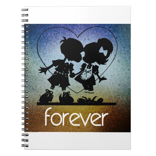 Forever Love Notizblock (Vorderseite)