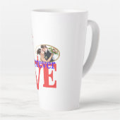 "Forever Love" Personalisierte Foto Tasse (Rechte Ecke)