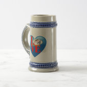 Forever Love" Personalisiertes Foto Tasse (Vorderseite Links)