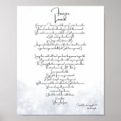 Forever Love Platinum Poster (Vorne)