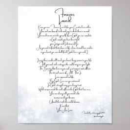 Forever Love Platinum Poster