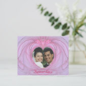 Forever Love Postcard Postkarte (Stehend Vorderseite)