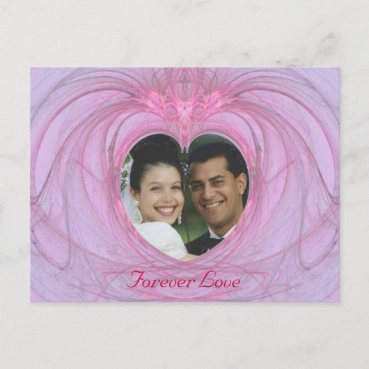 Forever Love Postcard Postkarte (Vorderseite)