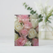 Forever Love Postkarte (Stehend Vorderseite)