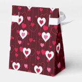 Forever Love Red Hearts Zent Geschenkschachtel (Rückseite)