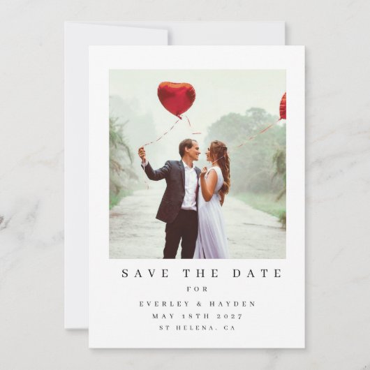 Forever Love, Save the Date, Ankündigung (Vorderseite)