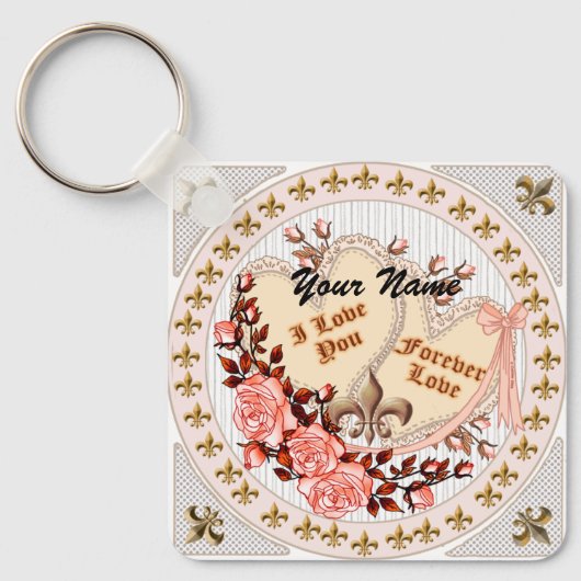 Forever Love Schlüsselanhänger (Vorderseite)