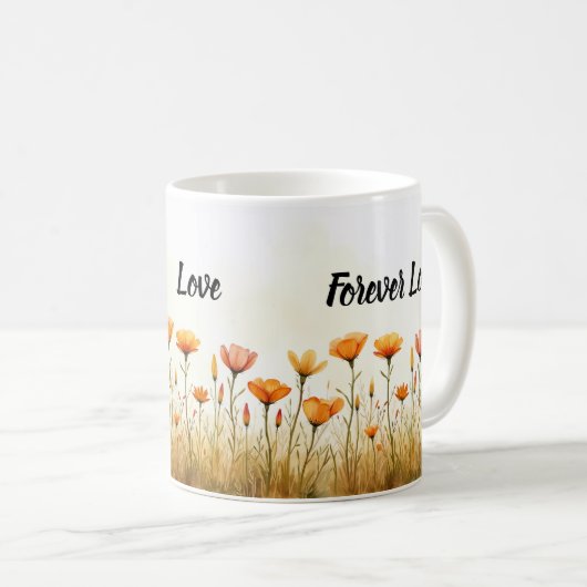 Forever Love Tasse (VorderseiteRechts)