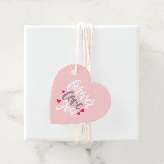 Forever Love You Geschenkanhänger (Beispiel)