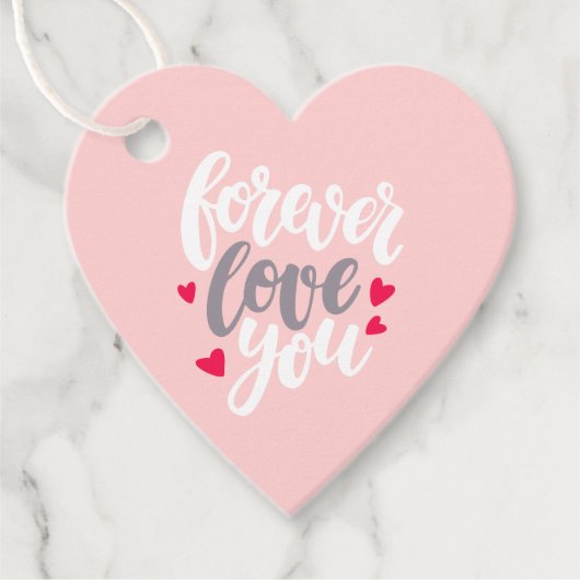 Forever Love You Geschenkanhänger (Vorderseite)