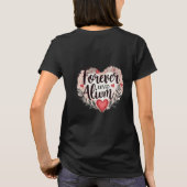 “Forever Loved, Always Mom T-Shirt (Rückseite)