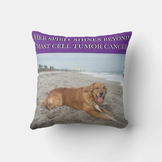 Forever Loved Mast Cell Tribute Kissen (Rückseite)