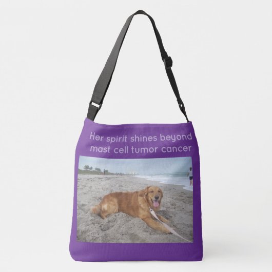 Forever Loved Mast Cell Tumor Tribute Tragetaschen Mit Langen Trägern (Rückseite)