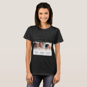 Forever Loved Memorial 3 Photo Memorial  T-Shirt (Vorne ganz)