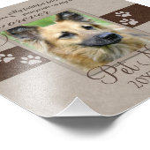 Forever Loved Pet Beileid Fotodruck (Ecke)