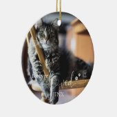 Forever Loved Pet Loss Keepake Keramik Ornament (Rechts)