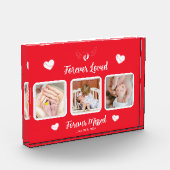 Forever Loved Valentine Baby Memorial Foto Block (Links)