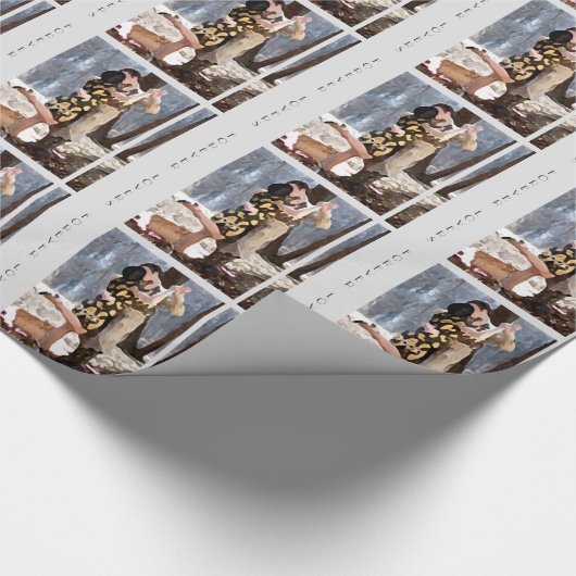 Forever Lovers Giftwrap Geschenkpapier (Ecke)