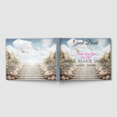 Forever Loving You From Afar Funeral Memorial Gästebuch (Voll)
