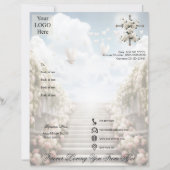 Forever Loving You From Afar Memorial Paper Sheet (Vorderseite)