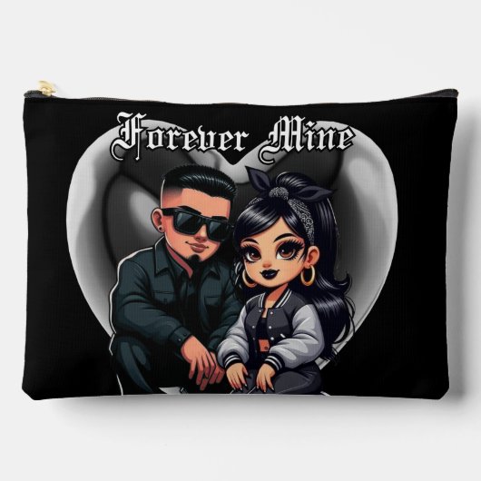 Forever Mine Make-up-Tasche Zubehörtasche (Vorderseite)