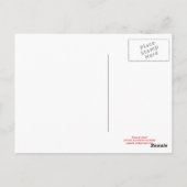 Forever Mine Princess Heart Locket Postkarte (Rückseite)