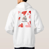Forever Mine - Romantic Heart Hoodie (Rückseite)