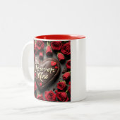 Forever Mine Zweifarbige Tasse (Vorderseite Links)