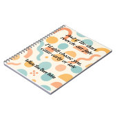 Forever My Choice, Love Rewritten by the Stars Notizblock (Linke Seite)