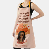 'Forever my Valentine' All-Over Druck Schürze (InSitu)
