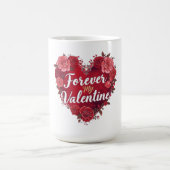 Forever My Valentine Kaffeetasse (Mittel)