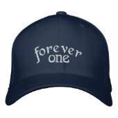 Forever One Unit Hat Bestickte Baseballkappe (Vorderseite)