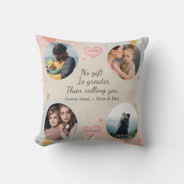 Forever Our Little Ones – Custom 4-Photo Tribute Kissen