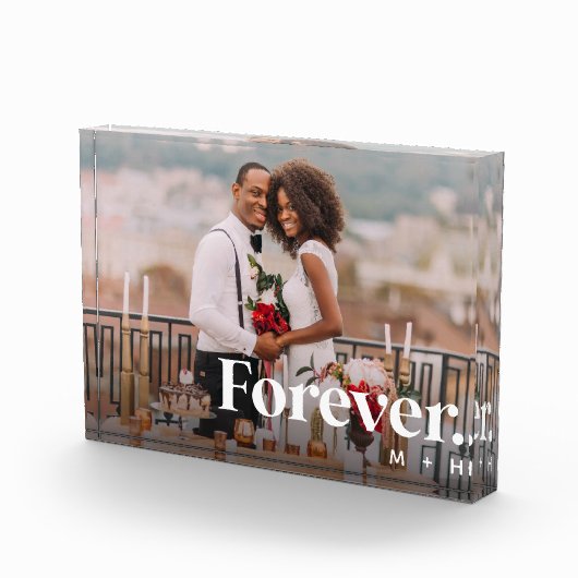 Forever Overlay | Hochzeit oder Verlobung Fotoblock (Rechts)