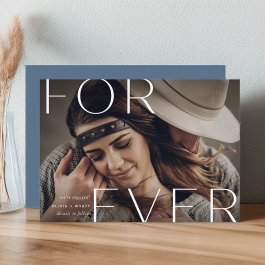 Forever Overlay | VERLOBUNG FOTO Ankündigung