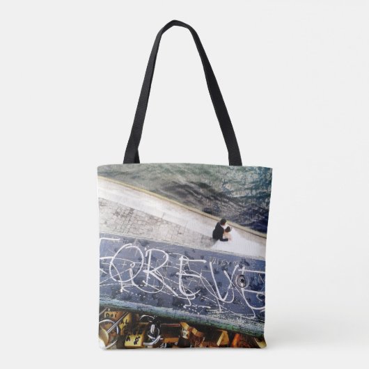 Forever Paris - Tote-Tasche Tasche (Rückseite)