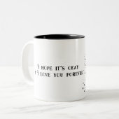 Forever Personalisiert Boyfriend | Zweifarbige Tasse (Vorderseite Links)