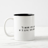 Forever Personalisiert Boyfriend | Zweifarbige Tasse (Links)