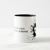 Forever Personalisiert Boyfriend | Zweifarbige Tasse (Mittel)